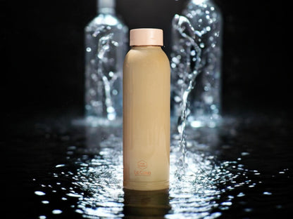 LeCasa - Duro Sports Copper Water Bottle 950ML | Color - Pear Green | 100% Pure Copper with ISO Certification | BPA Free, Leak Proof, Rust Free & Eco Friendly |